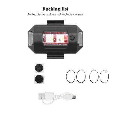 DJI Mini 3 Pro/Mavic 3/2/Mavic Air 2/2S/Mini 2/SE/FPV防撞警告LED信号指示灯的7色闪光灯